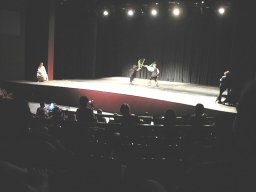 UU Knights sword fight